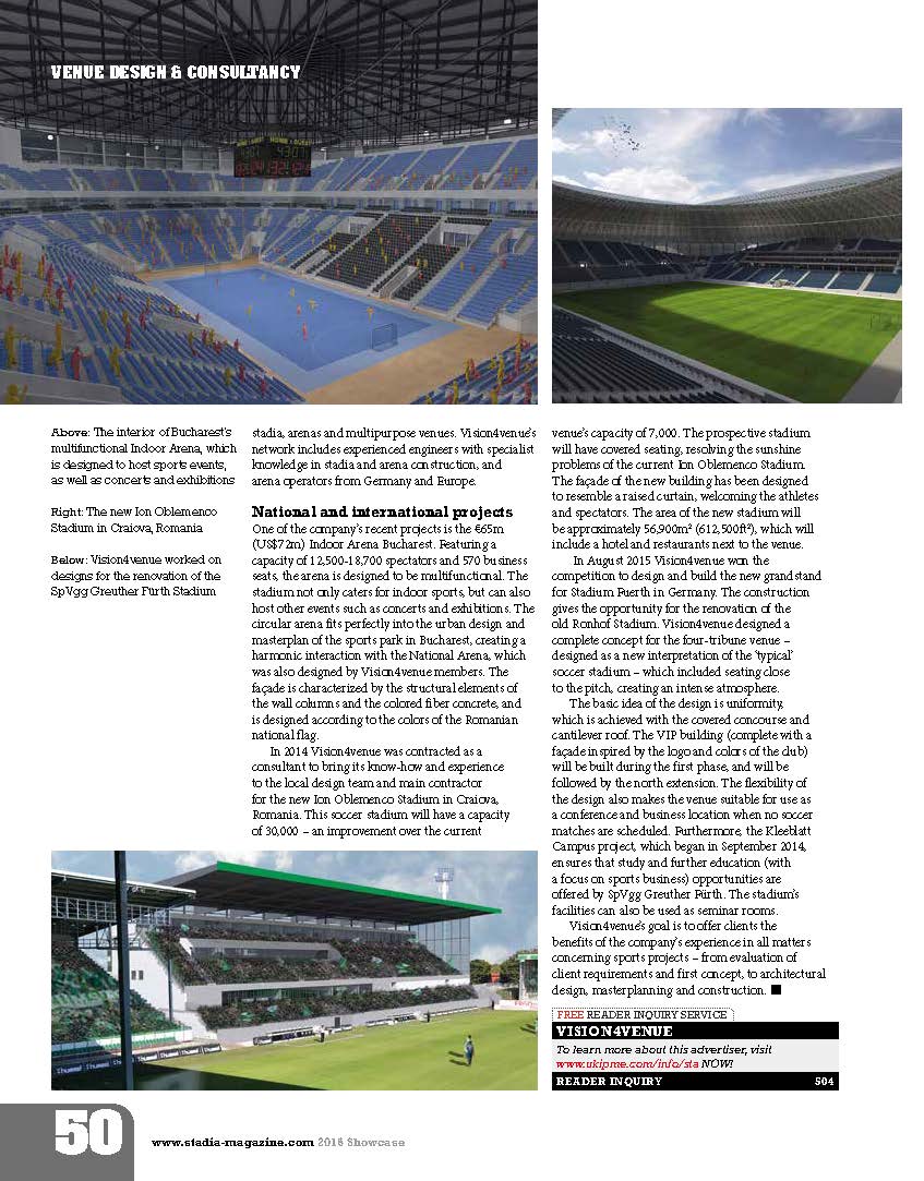 Article in Stadia Magazine